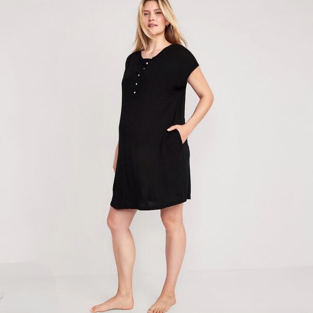 Women's Black Sleep Dress
